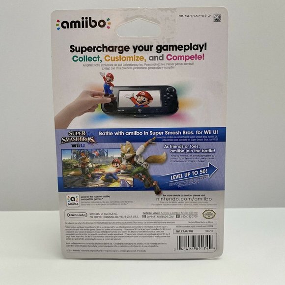 NINTENDO FOX AMIIBO (SUPER SMASH BROS) US - NEW - Picture 5 of 5